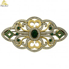 Gümüş Otantik Broş